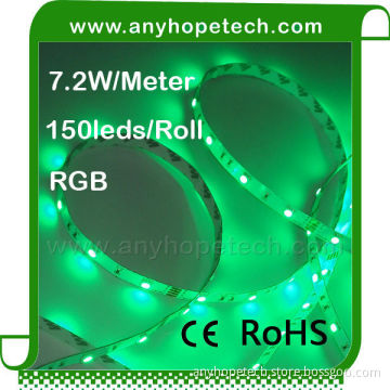 Alibaba Wholesale 150LEDs per Roll RGB flexible smd5050 led strip light